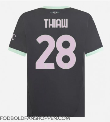 AC Milan Malick Thiaw #28 Tredjetrøje 2024-25 Kortærmet
